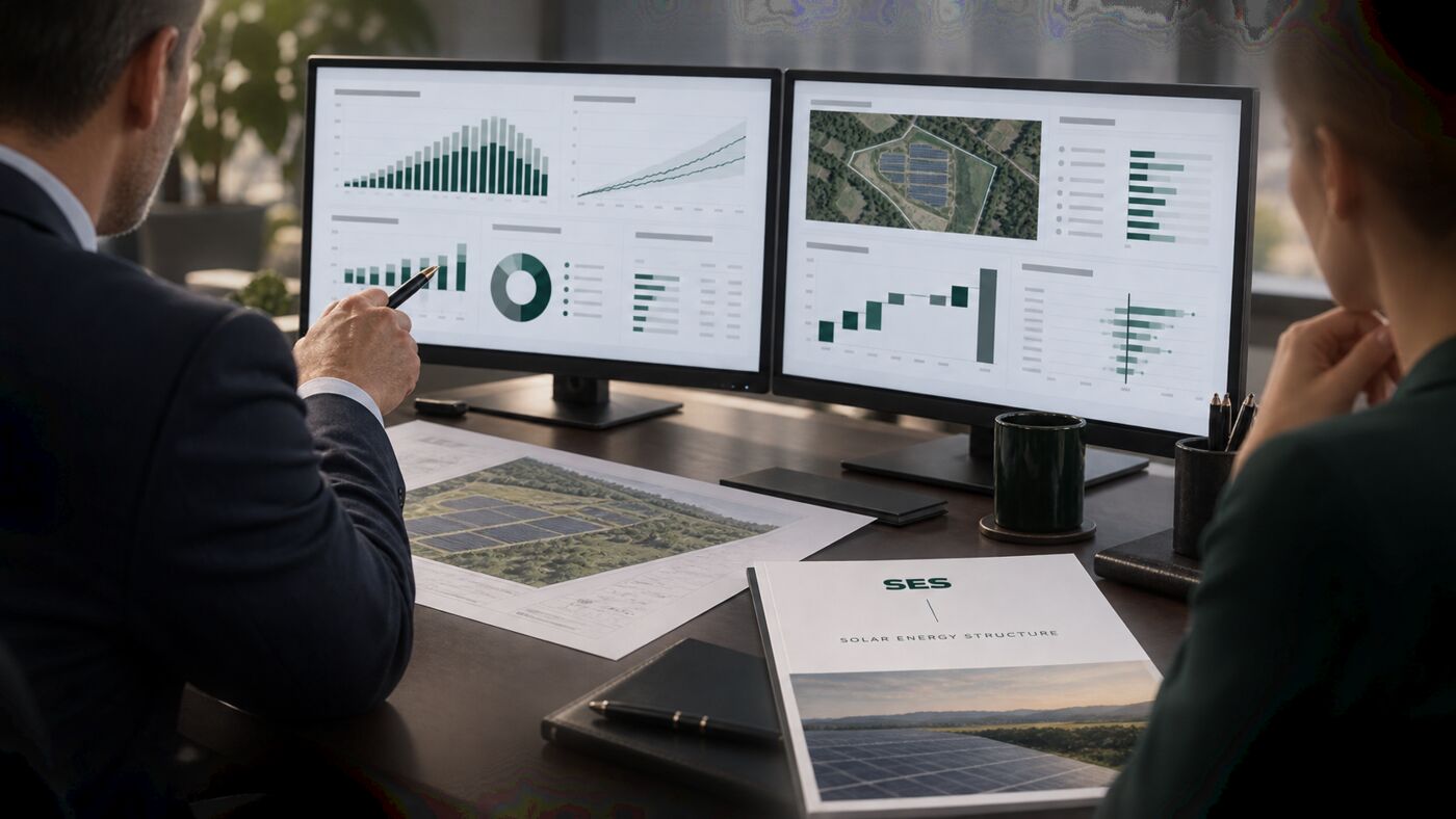 Financial modelling and scenario analysis for renewable energy projects